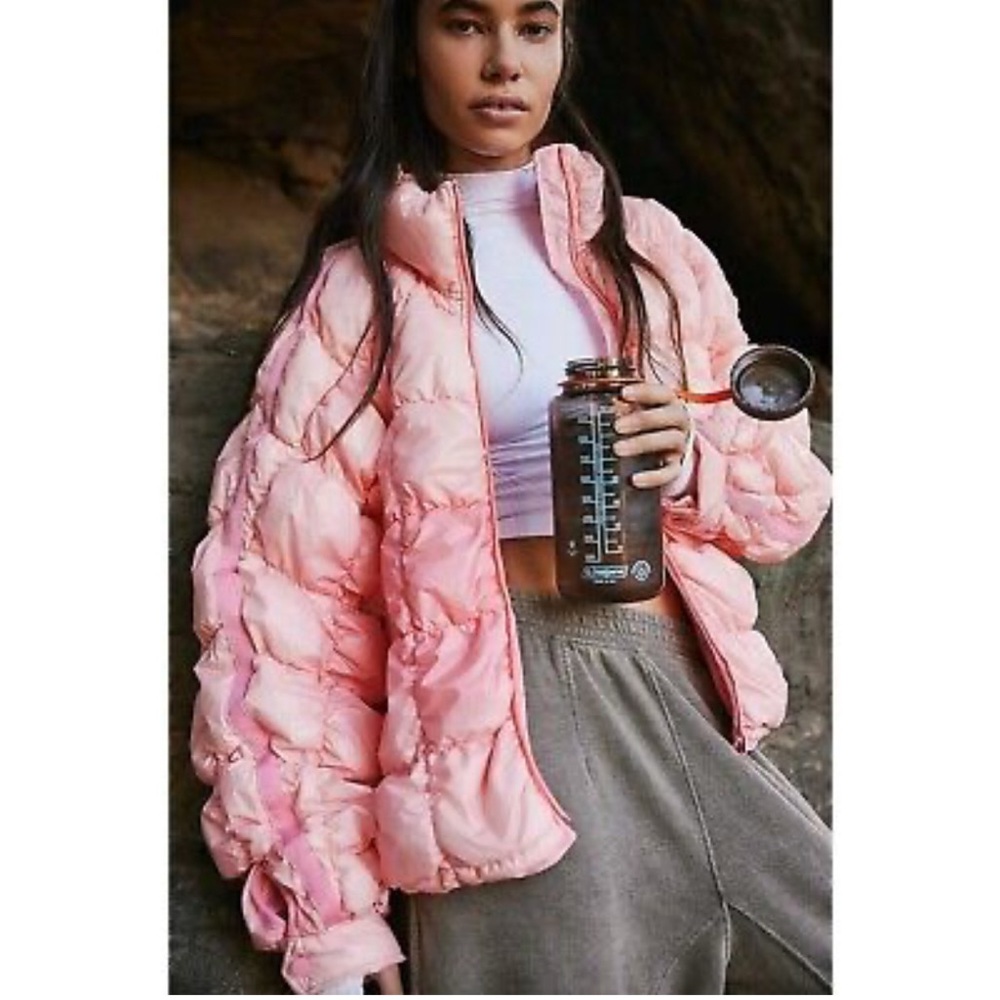 Pink Puffer Jacket
